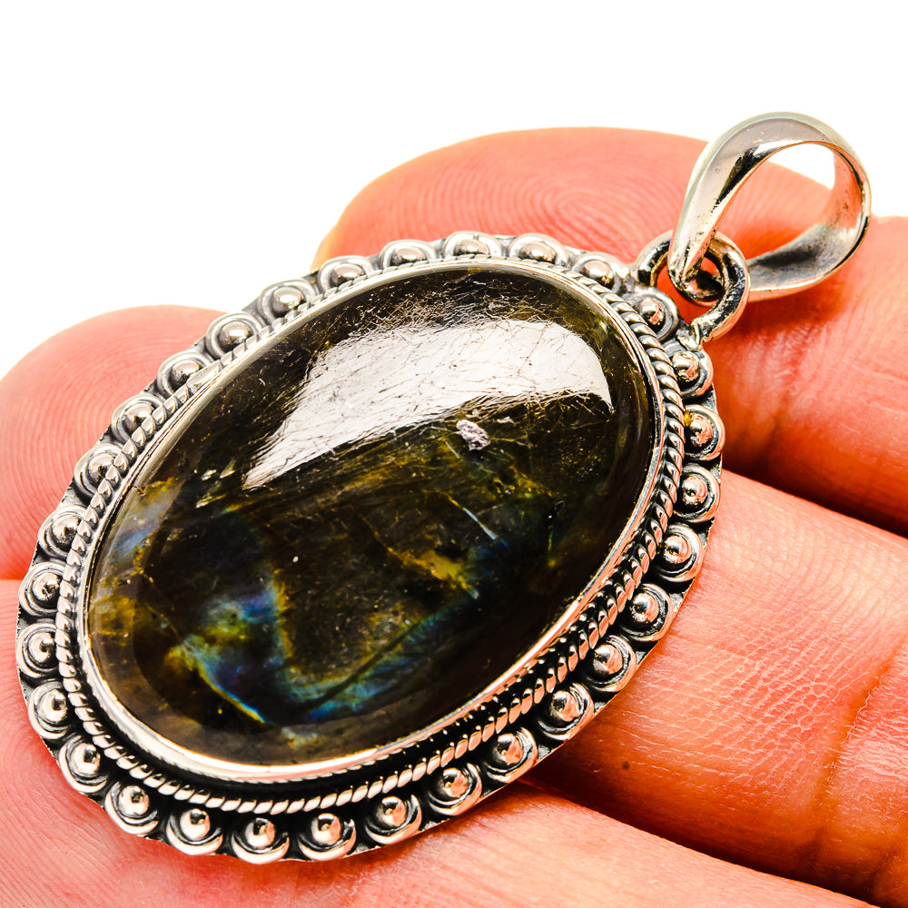Labradorite Pendants handcrafted by Anasilvercos - PD736839