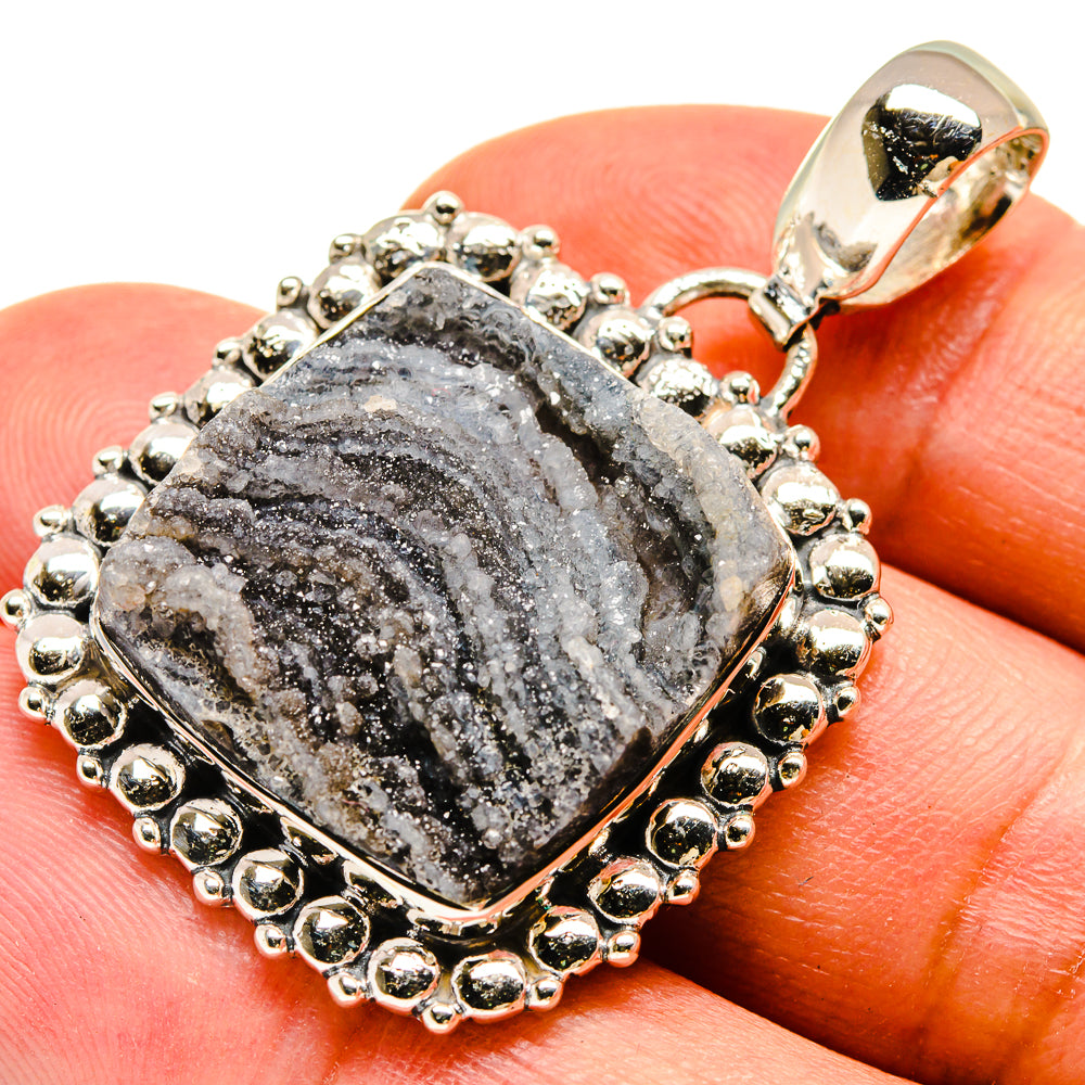 Desert Druzy Pendants handcrafted by Anasilvercos - PD736977