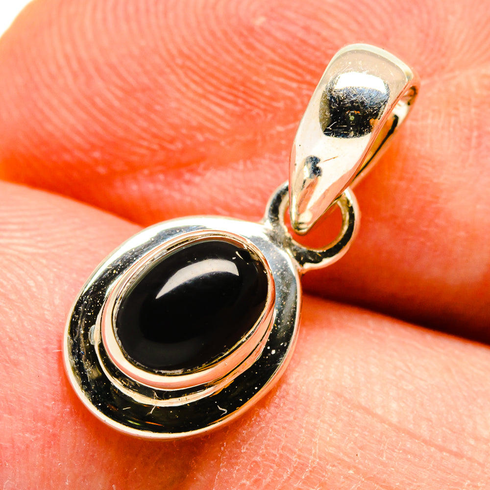 Black Onyx Pendants handcrafted by Anasilvercos - PD737155