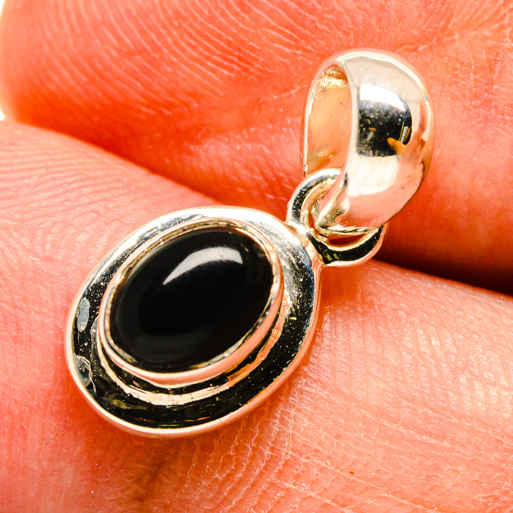 Black Onyx Pendants handcrafted by Anasilvercos - PD737158