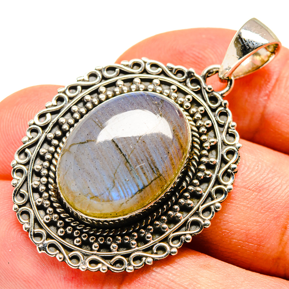 Labradorite Pendants handcrafted by Anasilvercos - PD737286
