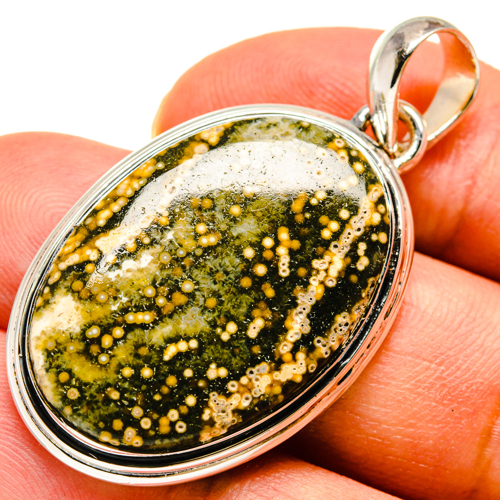 Ocean Jasper Pendants handcrafted by Anasilvercos - PD737639