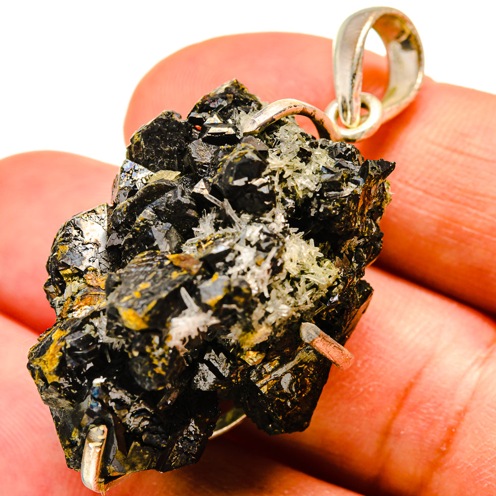 Titanium Druzy Pendants handcrafted by Anasilvercos - PD737662
