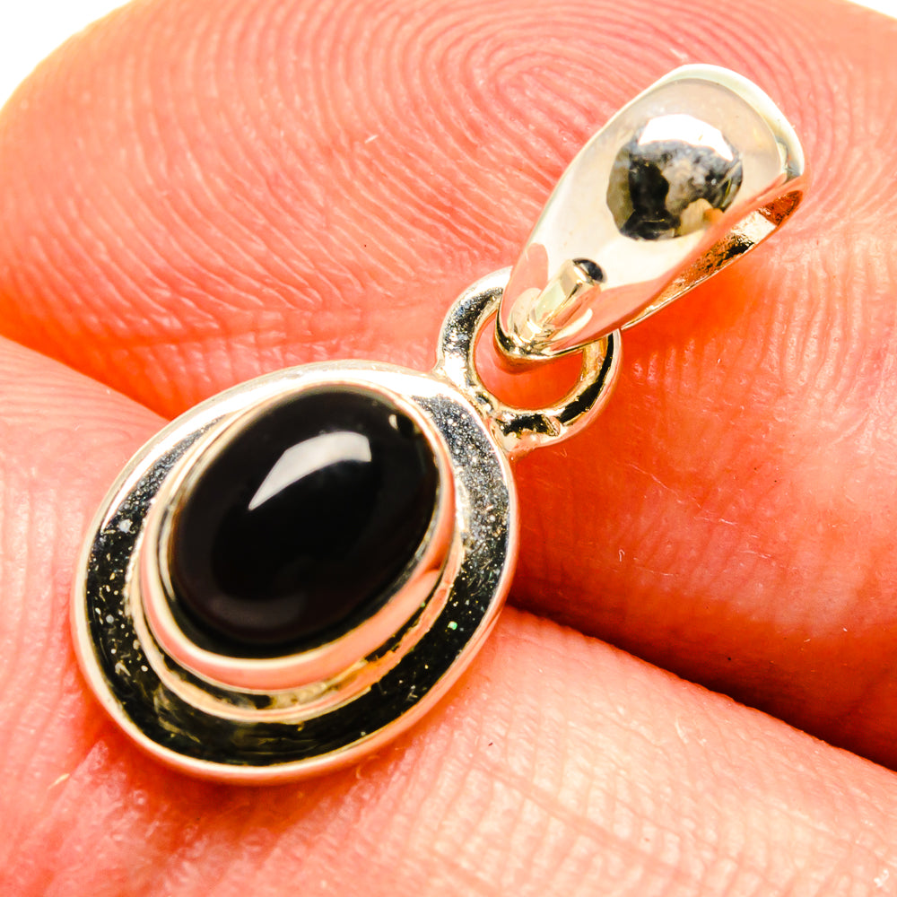 Black Onyx Pendants handcrafted by Anasilvercos - PD737716