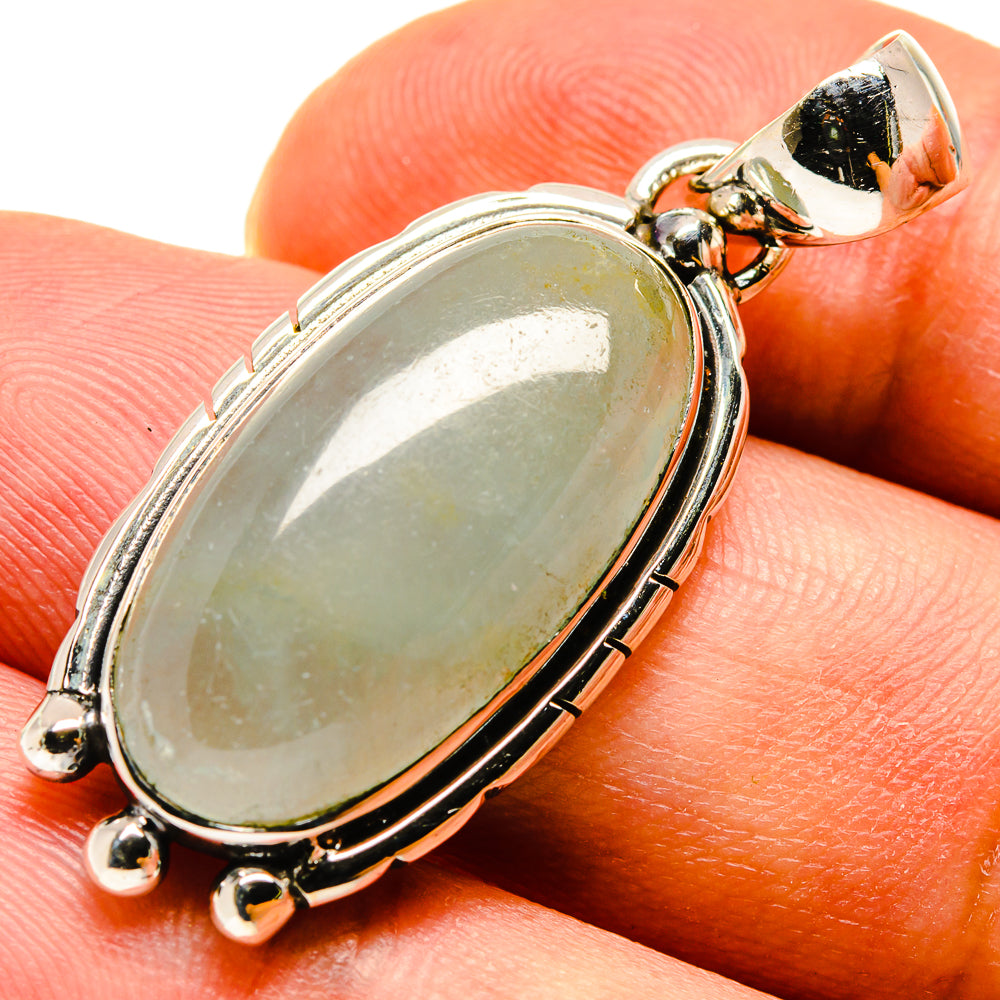 Prehnite Pendants handcrafted by Anasilvercos - PD737736