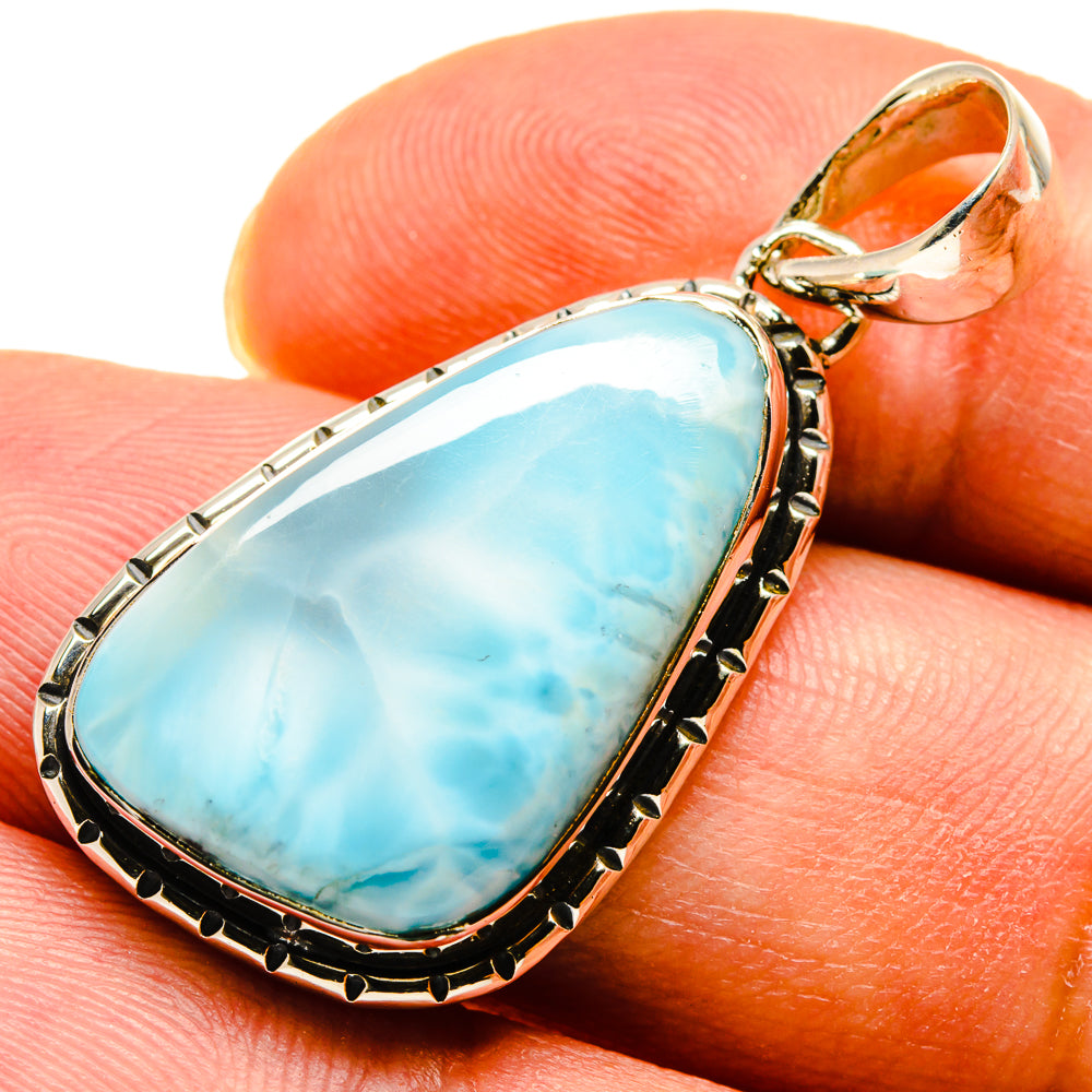 Larimar Pendants handcrafted by Anasilvercos - PD737740