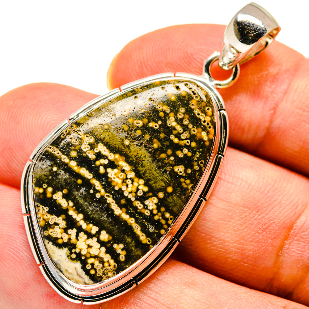 Ocean Jasper Pendants handcrafted by Anasilvercos - PD737832