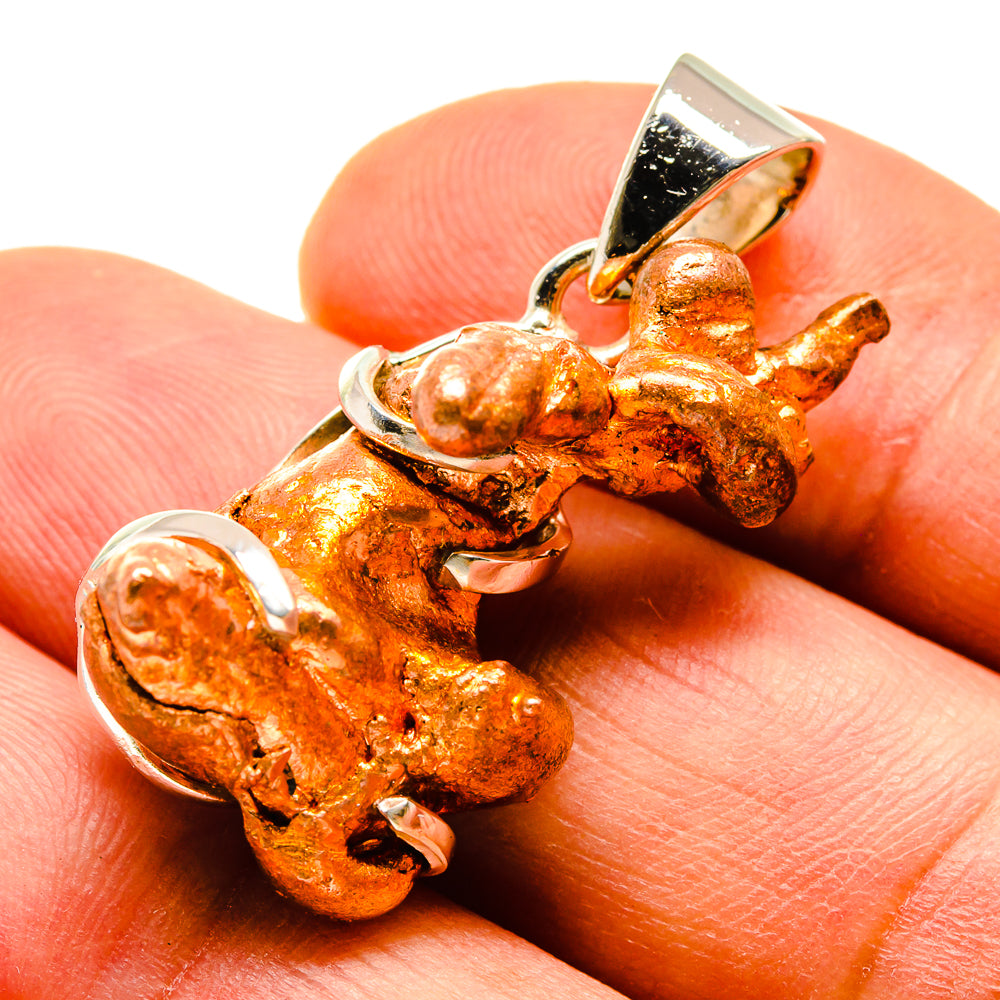Splash Copper Pendants handcrafted by Anasilvercos - PD738003