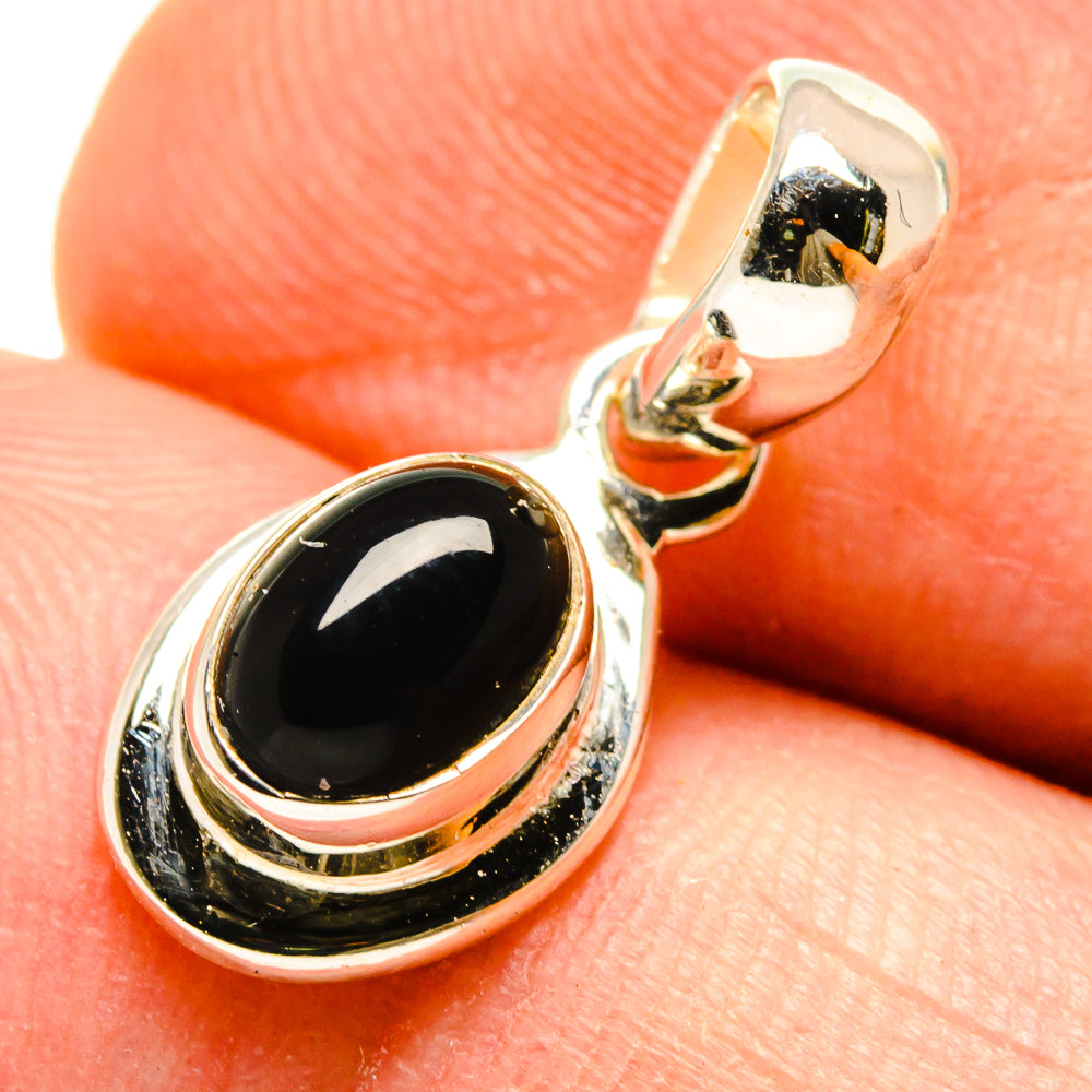 Black Onyx Pendants handcrafted by Anasilvercos - PD738156