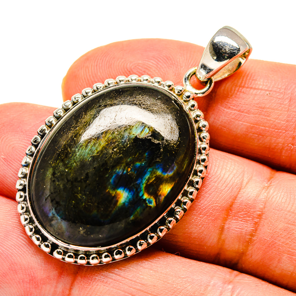 Labradorite Pendants handcrafted by Anasilvercos - PD738204