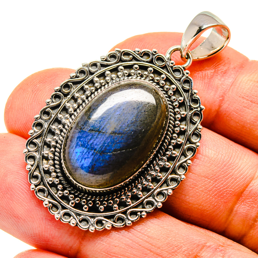 Labradorite Pendants handcrafted by Anasilvercos - PD738333