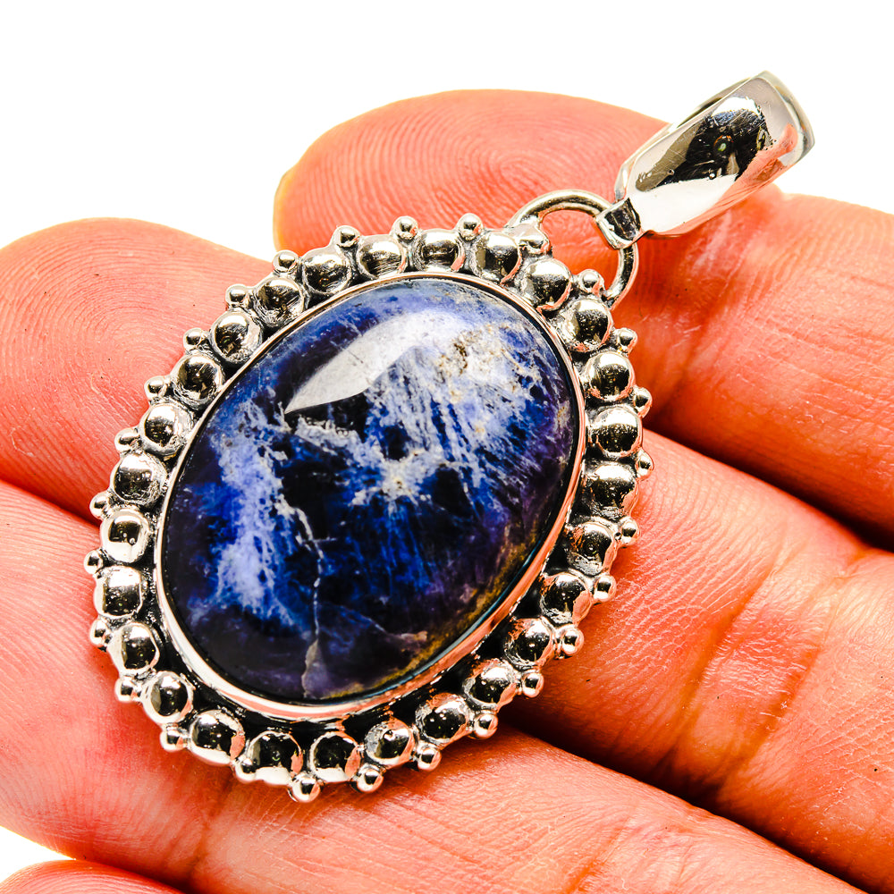 Sodalite Pendants handcrafted by Anasilvercos - PD738435