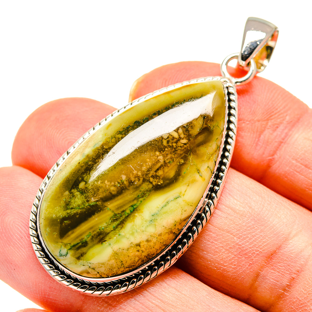 Willow Creek Jasper Pendants handcrafted by Anasilvercos - PD738644
