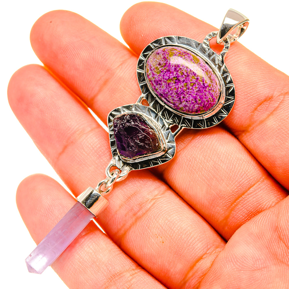 Stichtite Pendants handcrafted by Anasilvercos - PD7387