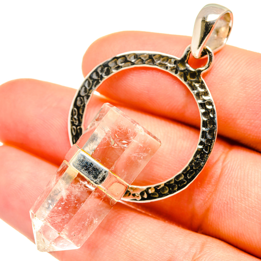 Herkimer Diamond Pendants handcrafted by Anasilvercos - PD7391