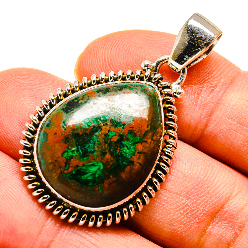 Chrysocolla Pendants handcrafted by Anasilvercos - PD739158