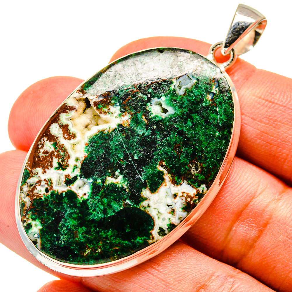 Chrysocolla Pendants handcrafted by Anasilvercos - PD739574