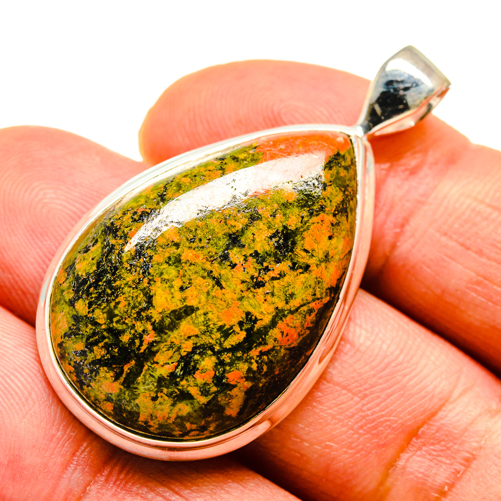 Unakite Pendants handcrafted by Anasilvercos - PD739923