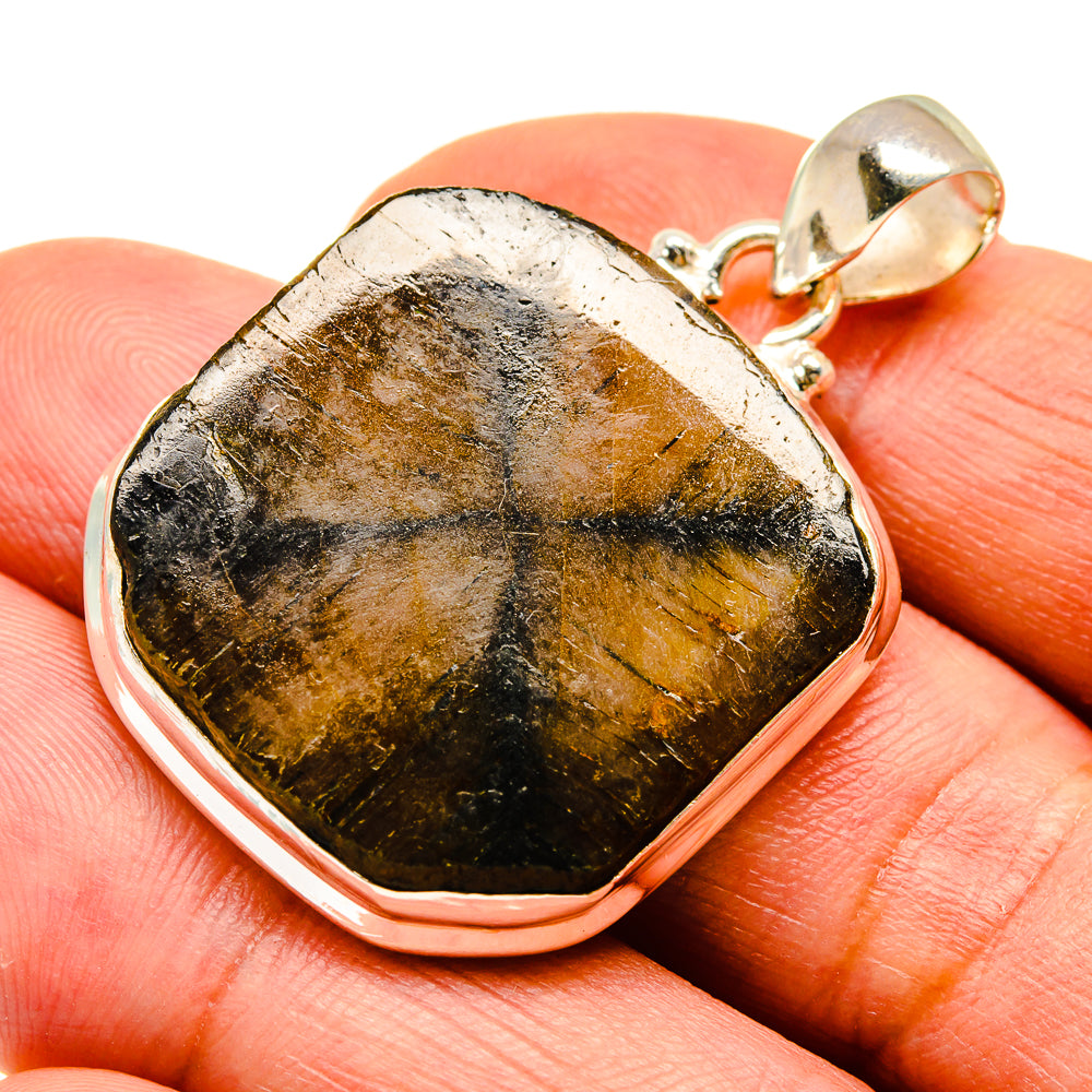 Chiastolite Pendants handcrafted by Anasilvercos - PD739929
