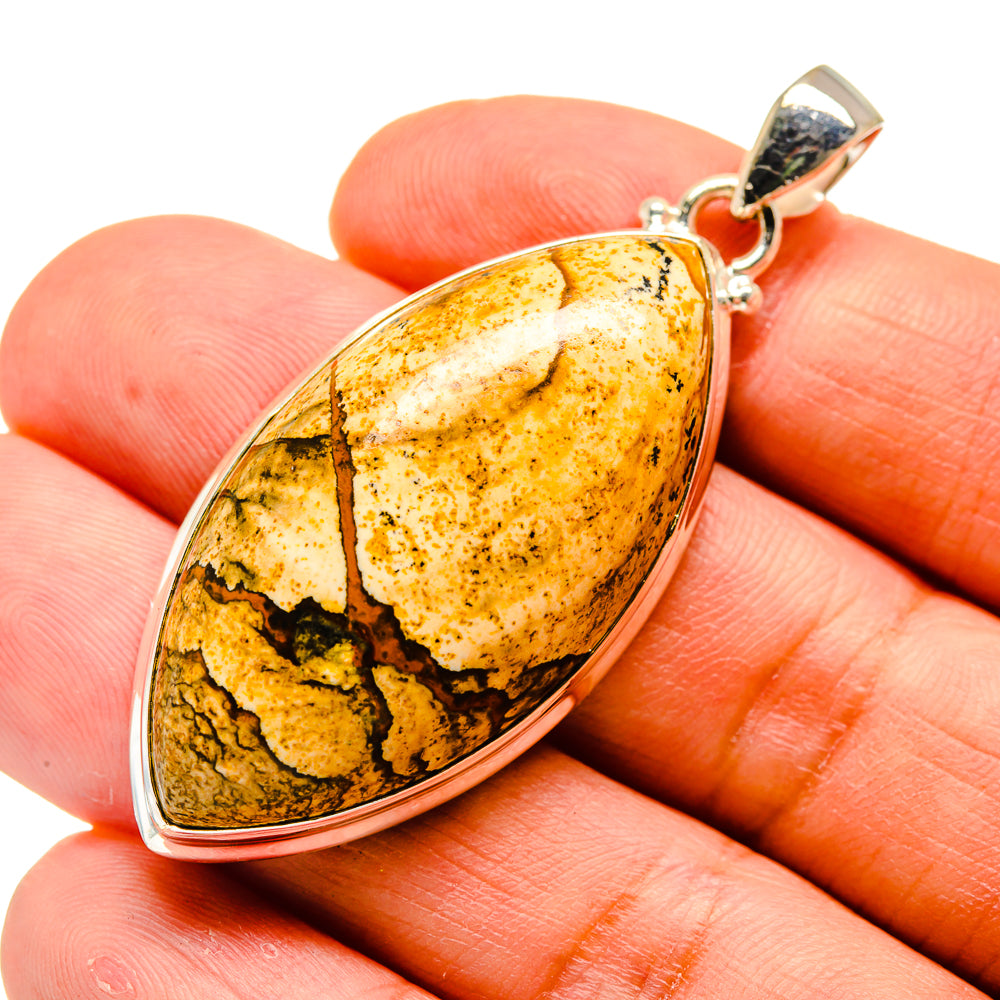 Picture Jasper Pendants handcrafted by Anasilvercos - PD740349