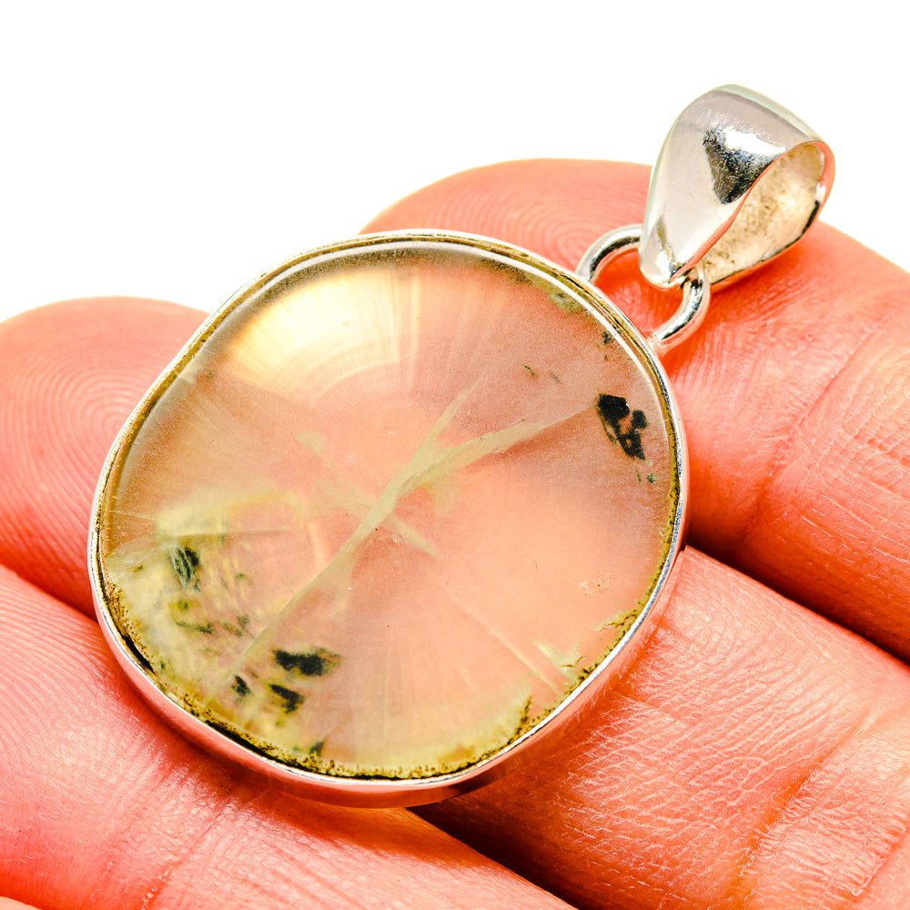 Prehnite Pendants handcrafted by Anasilvercos - PD740695