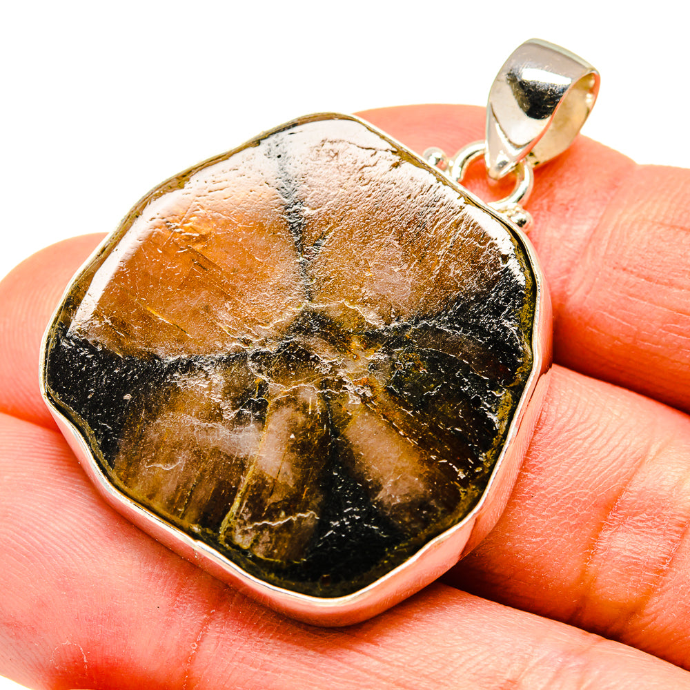 Chiastolite Pendants handcrafted by Anasilvercos - PD740766