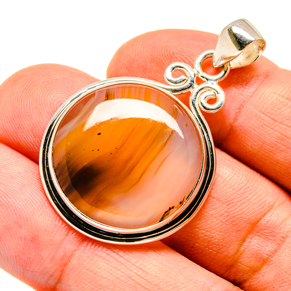 Montana Agate Pendants handcrafted by Anasilvercos - PD740887