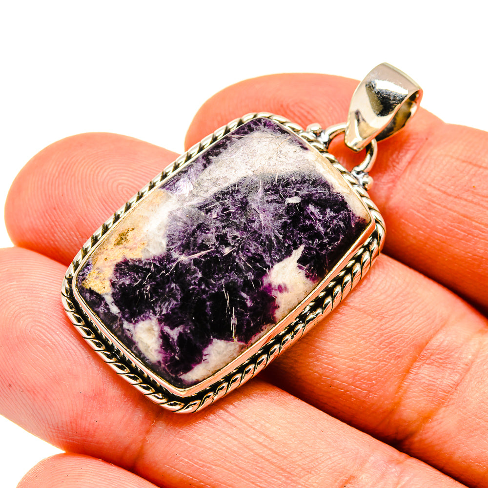 Lepidolite Pendants handcrafted by Anasilvercos - PD740963