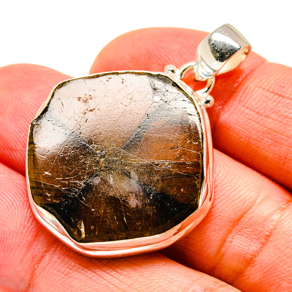 Chiastolite Pendants handcrafted by Anasilvercos - PD741150
