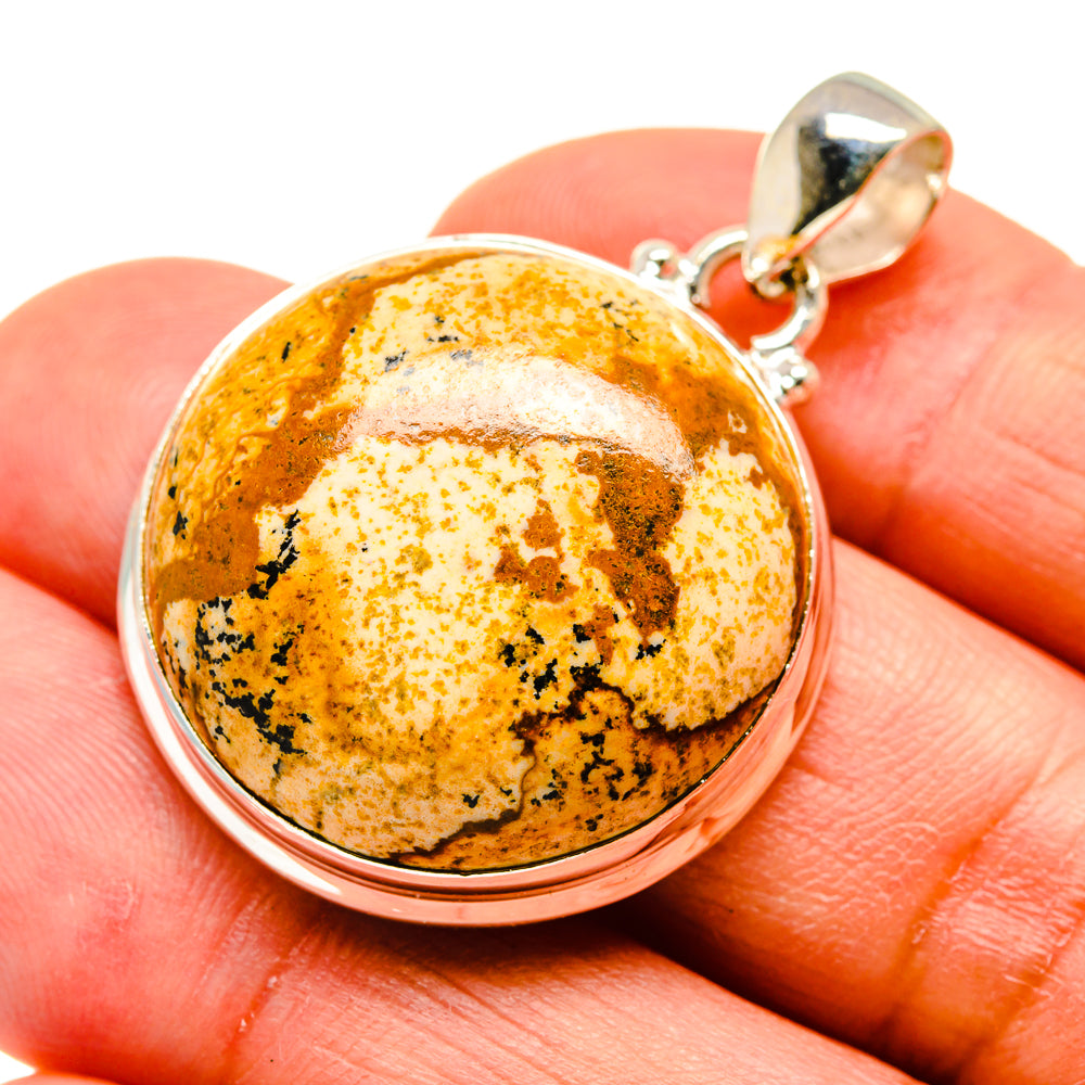 Picture Jasper Pendants handcrafted by Anasilvercos - PD741174