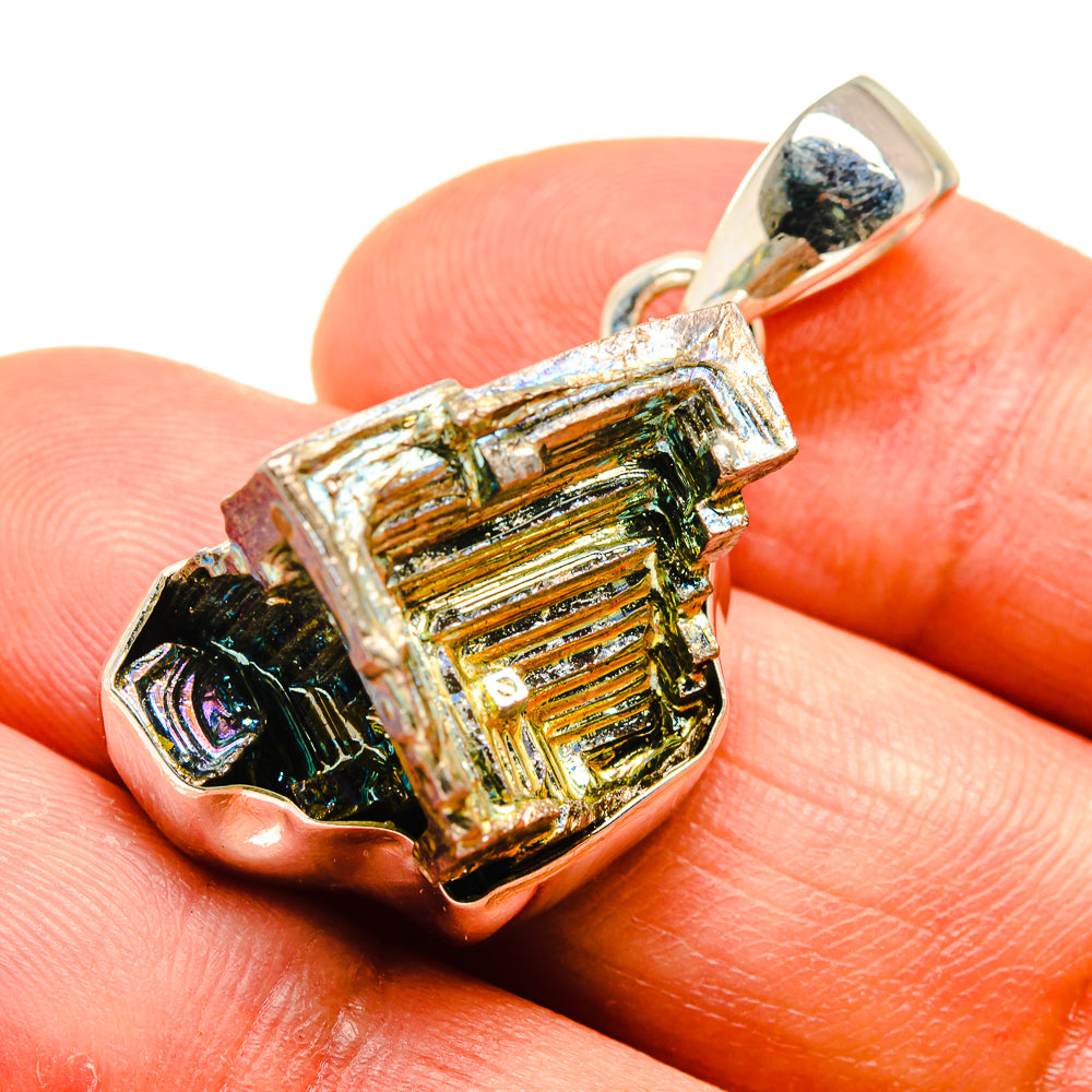 Bismuth Crystal Pendants handcrafted by Anasilvercos - PD741228