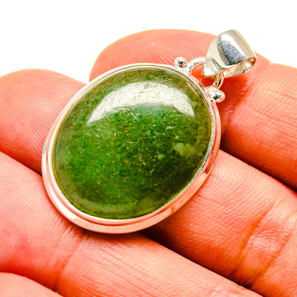 Green Aventurine Pendants handcrafted by Anasilvercos - PD741476
