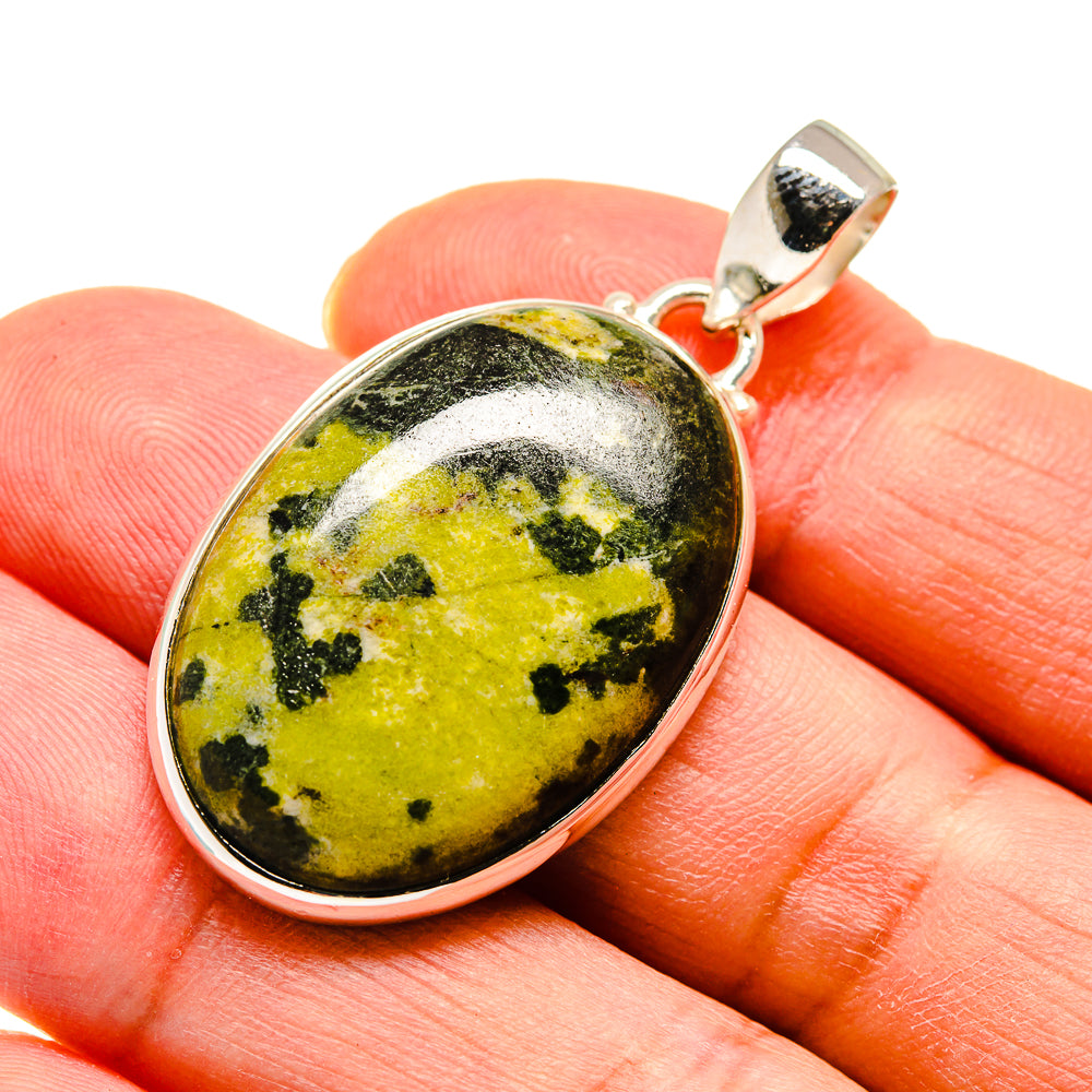 Rainforest Jasper Earrings handcrafted by Anasilvercos - PD741602