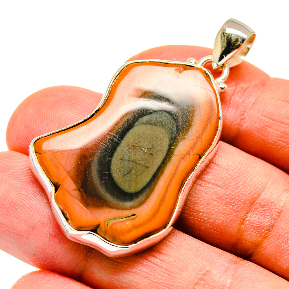 Imperial Jasper Earrings handcrafted by Anasilvercos - PD741647