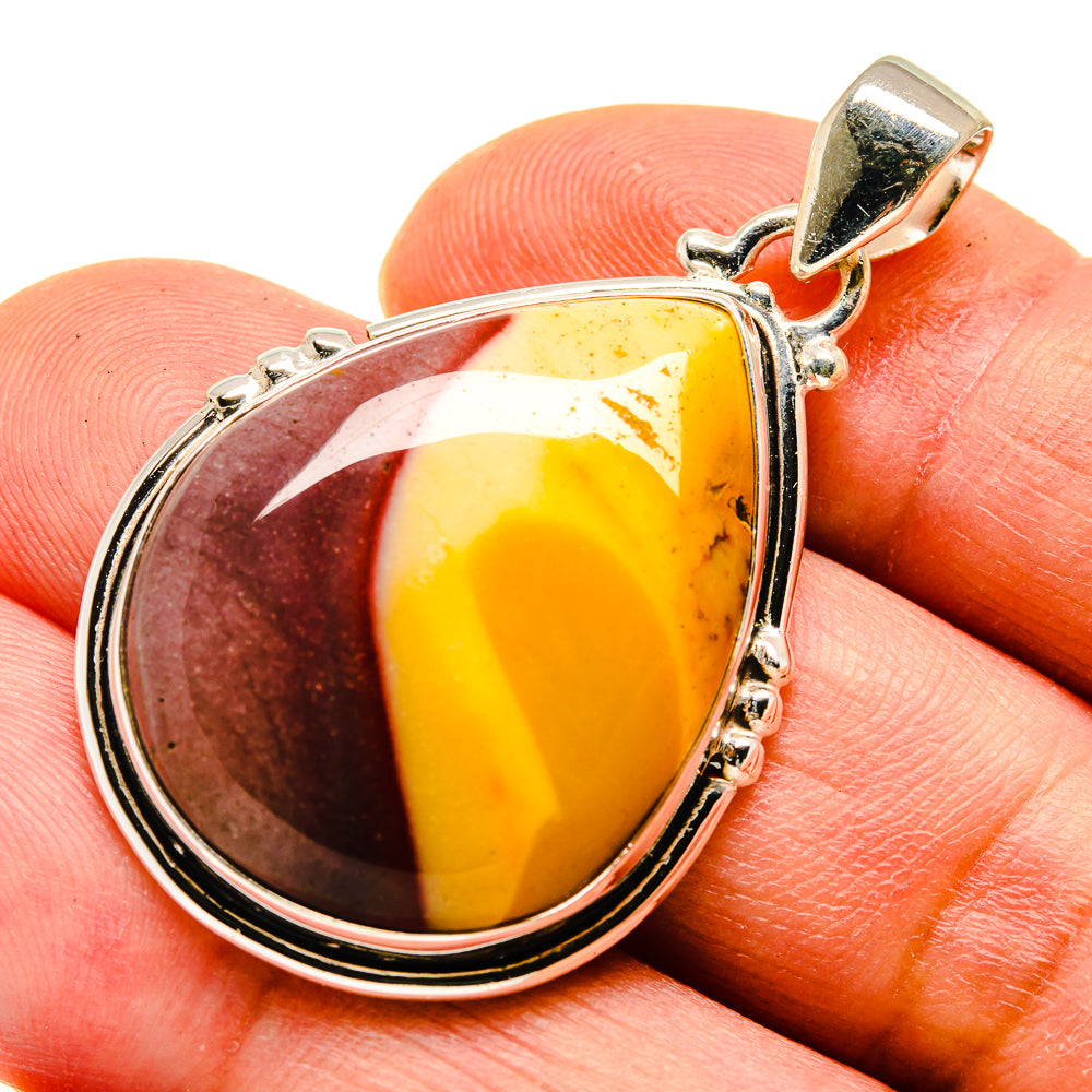 Mookaite Earrings handcrafted by Anasilvercos - PD741674