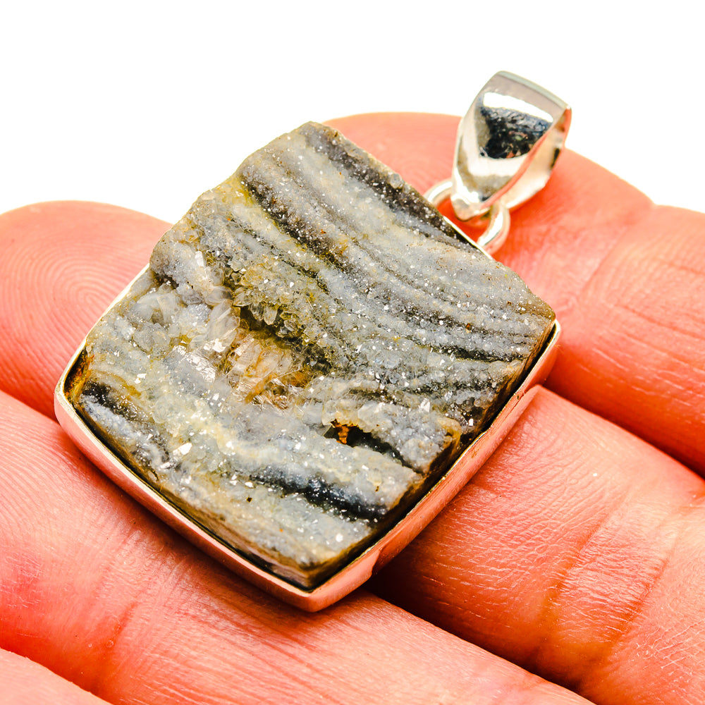 Desert Druzy Earrings handcrafted by Anasilvercos - PD741684