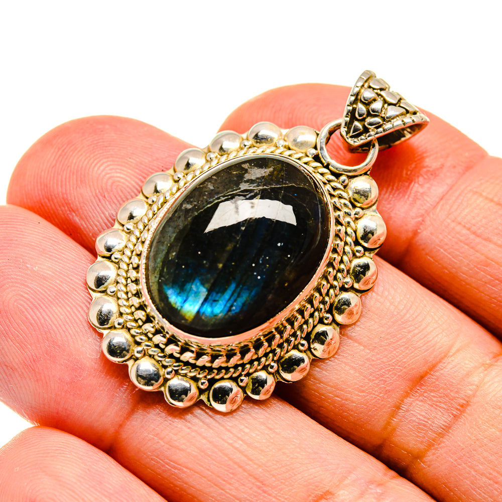 Labradorite Pendants handcrafted by Anasilvercos - PD741766
