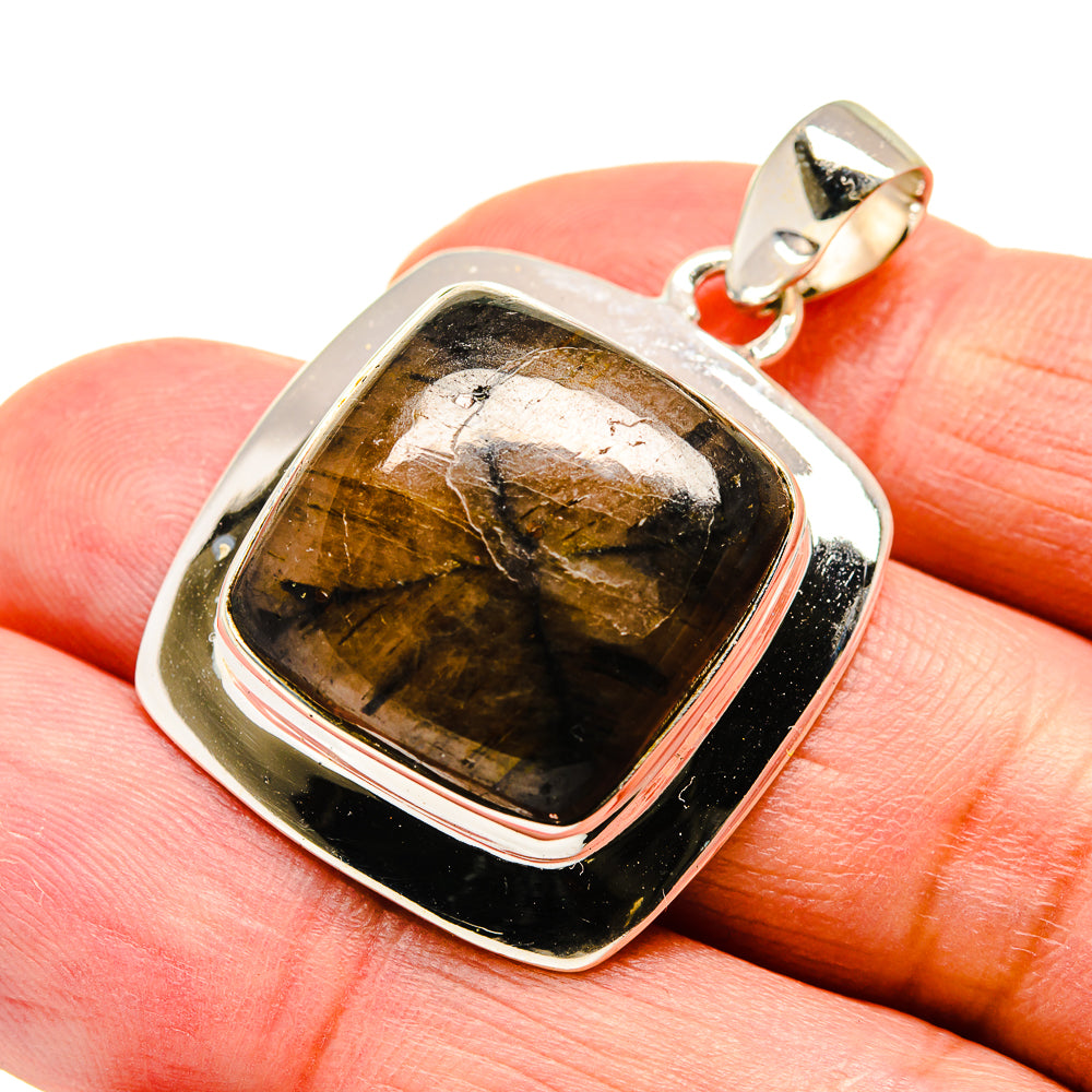 Chiastolite Pendants handcrafted by Anasilvercos - PD741934