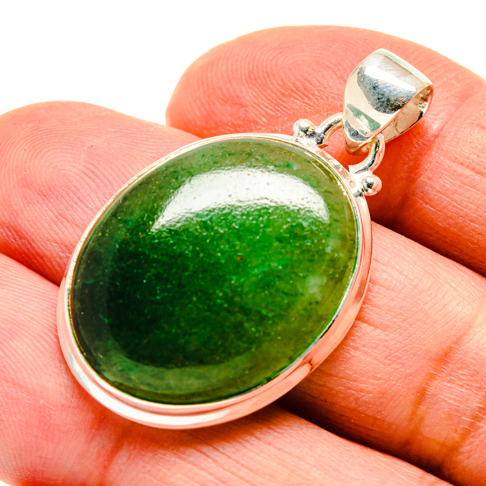 Green Aventurine Pendants handcrafted by Anasilvercos - PD741978
