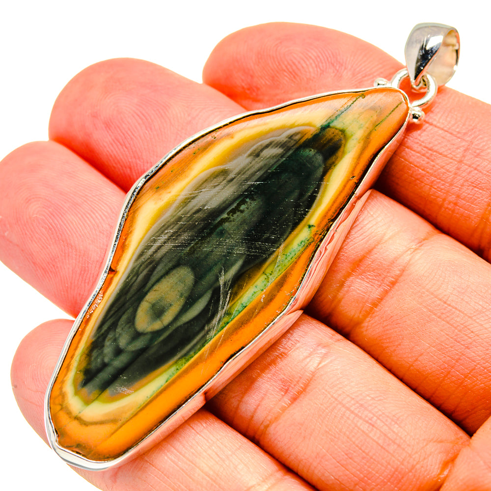 Imperial Jasper Pendants handcrafted by Anasilvercos - PD742000