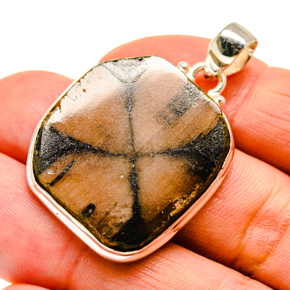 Chiastolite Pendants handcrafted by Anasilvercos - PD742101