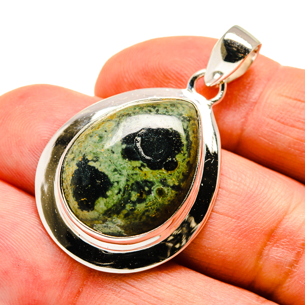 Kambaba Jasper Pendants handcrafted by Anasilvercos - PD742116