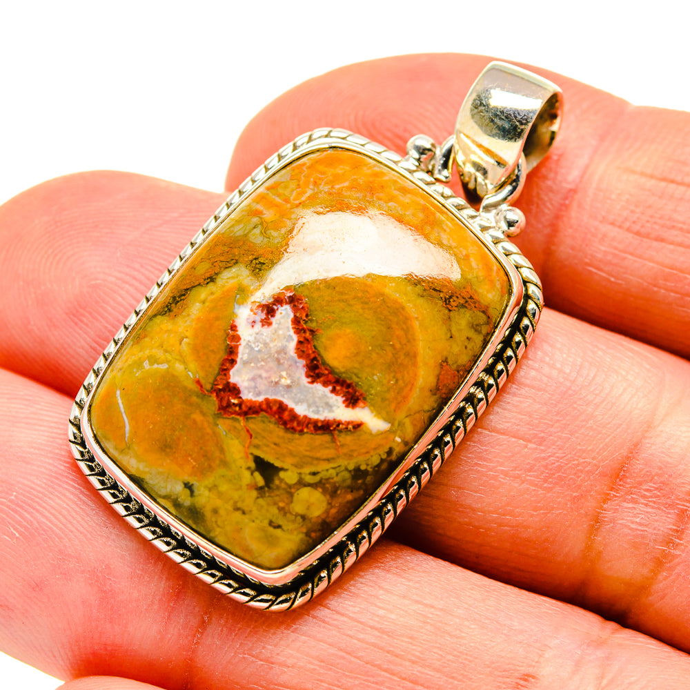 Rainforest Opal Pendants handcrafted by Anasilvercos - PD742125