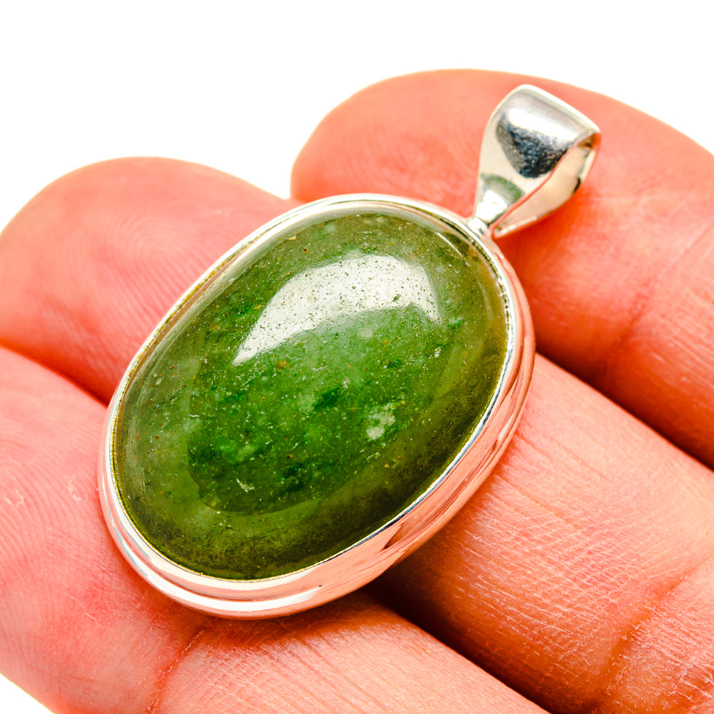 Green Aventurine Pendants handcrafted by Anasilvercos - PD742241