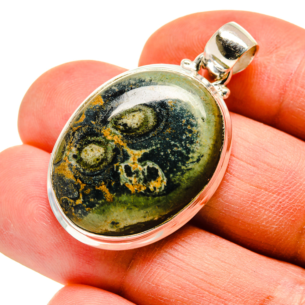 Kambaba Jasper Pendants handcrafted by Anasilvercos - PD742271
