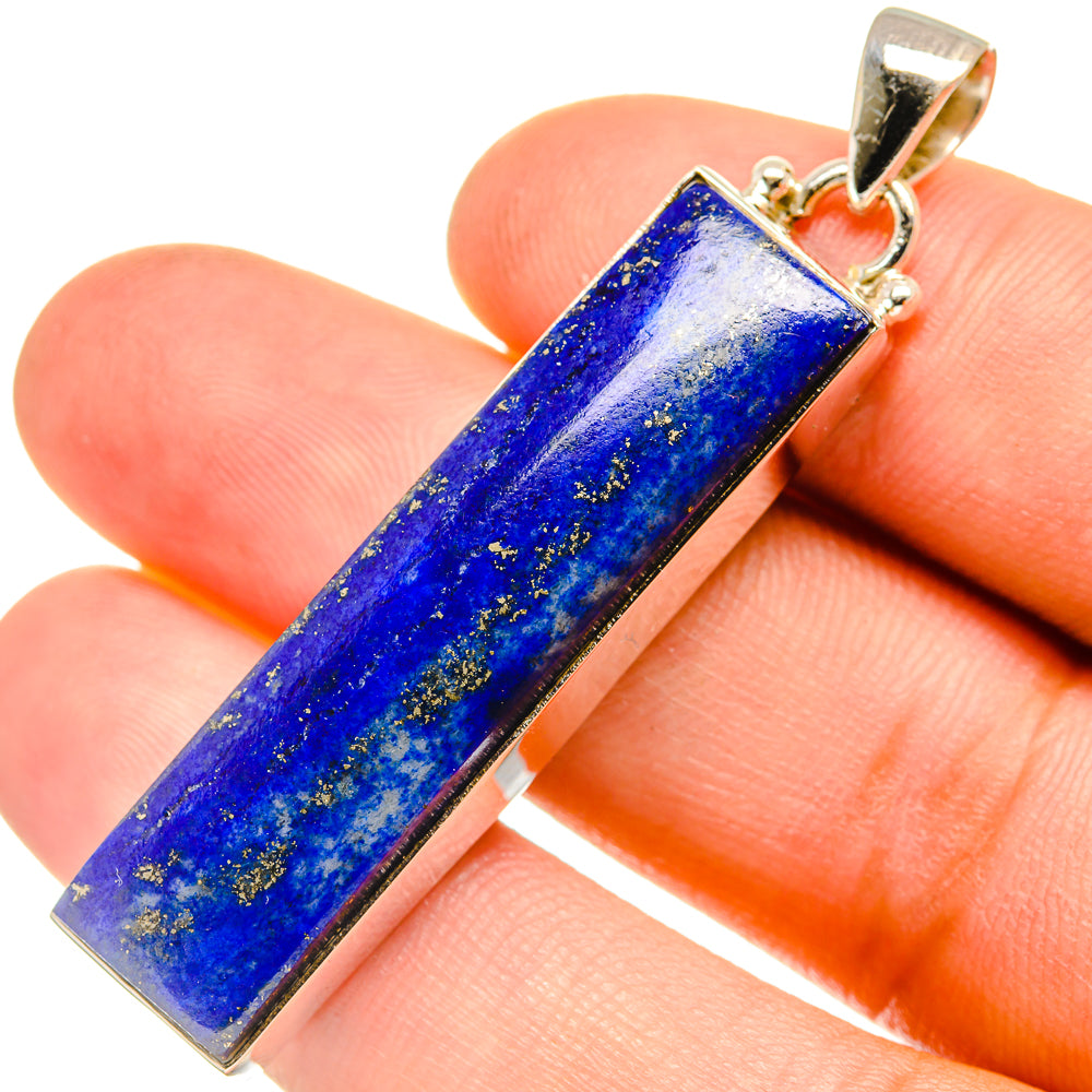 Lapis Lazuli Pendants handcrafted by Anasilvercos - PD7423