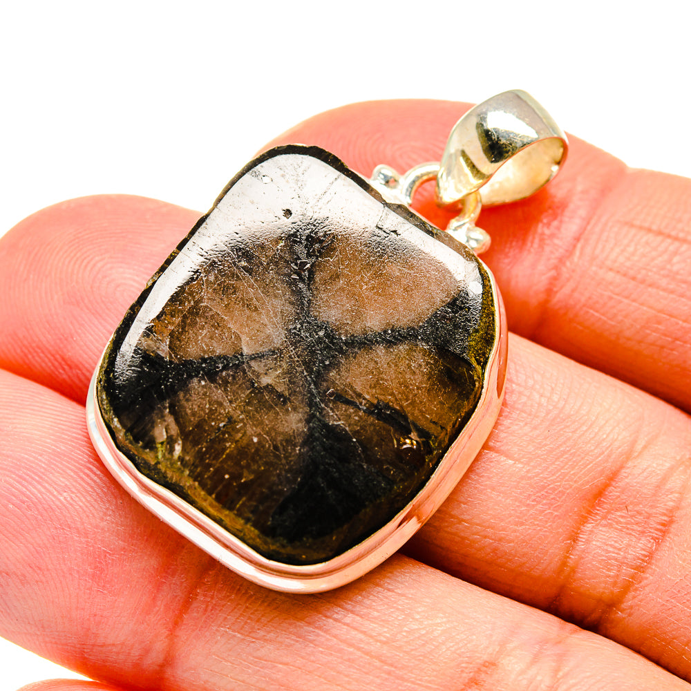 Chiastolite Pendants handcrafted by Anasilvercos - PD742360