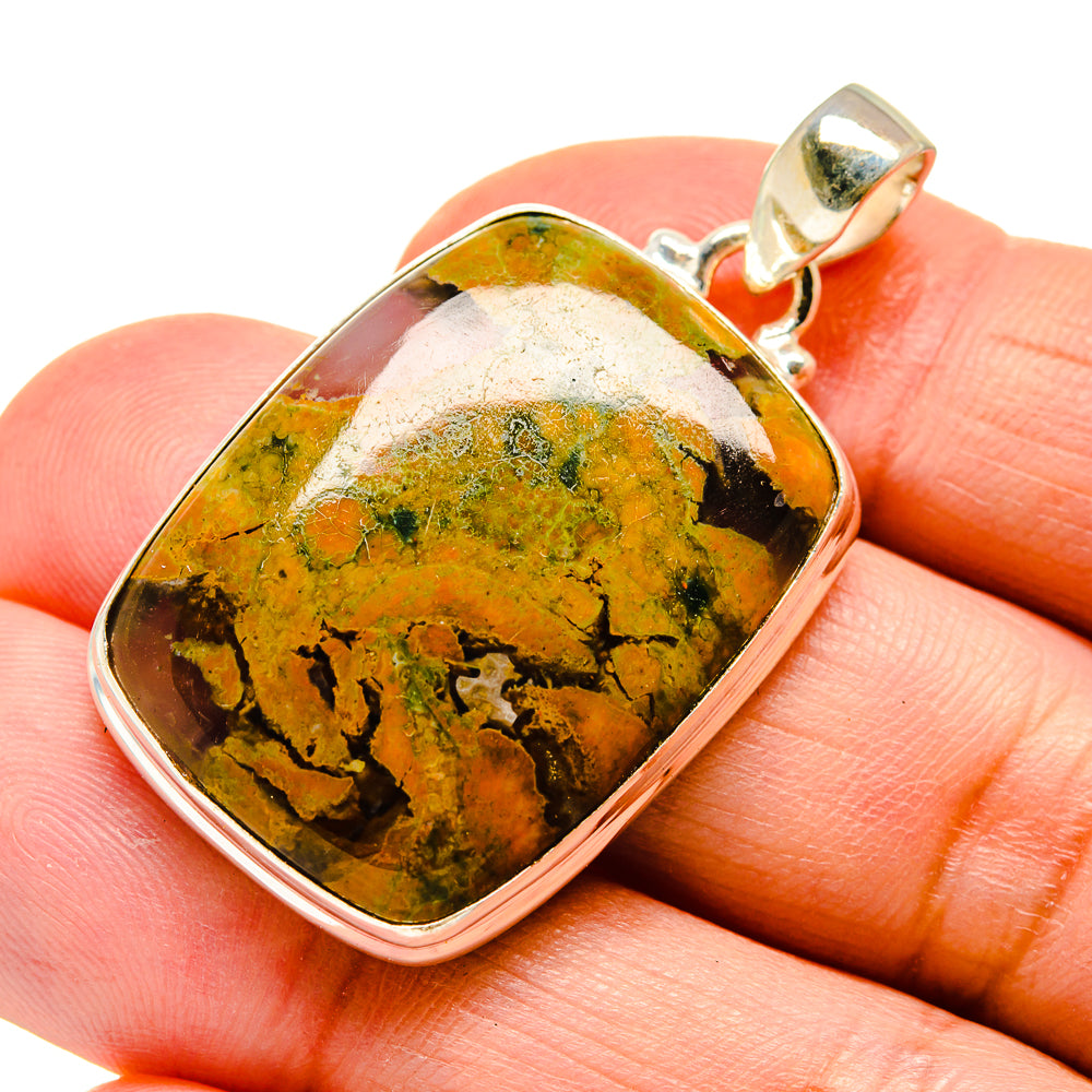 Rainforest Opal Pendants handcrafted by Anasilvercos - PD742455