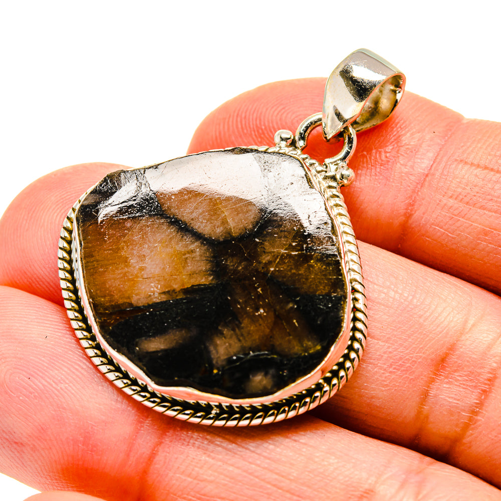 Chiastolite Pendants handcrafted by Anasilvercos - PD742471