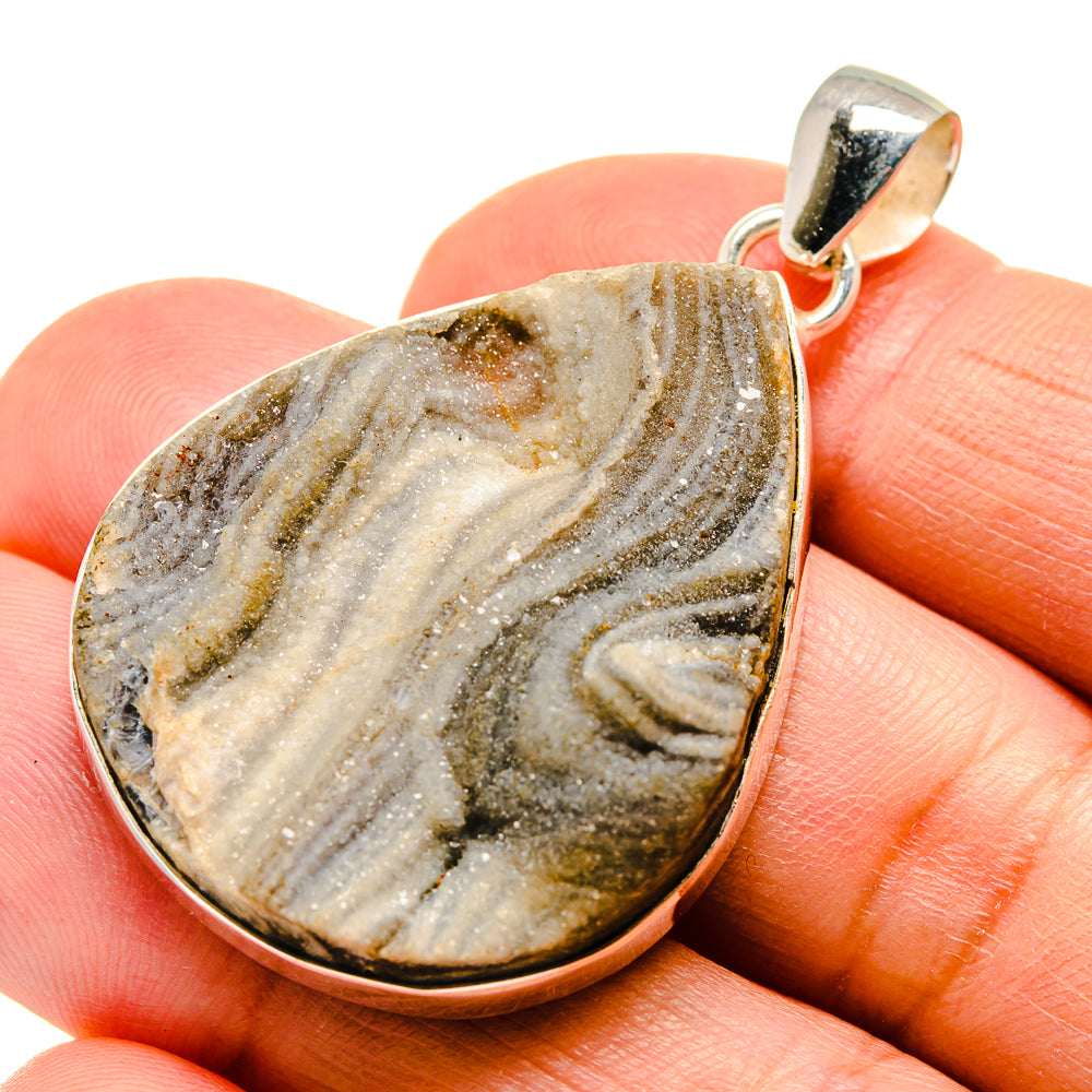 Desert Druzy Pendants handcrafted by Anasilvercos - PD742484